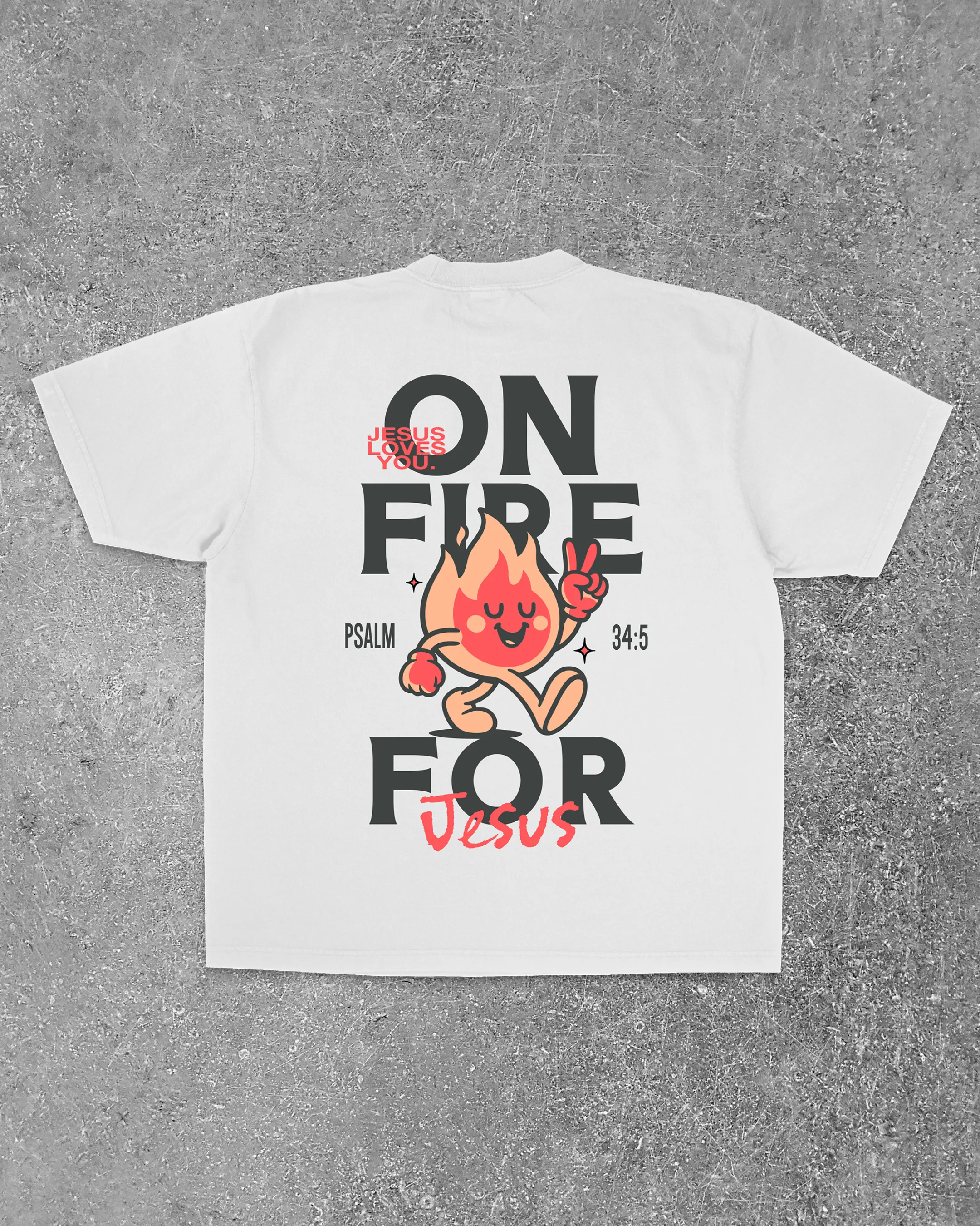 NEW || "On Fire" Tee sold by Jesus Loves You