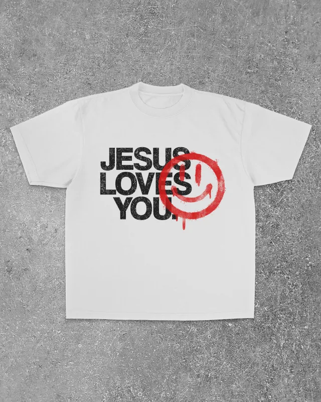 "Saved By Grace" Tee sold by Jesus Loves You