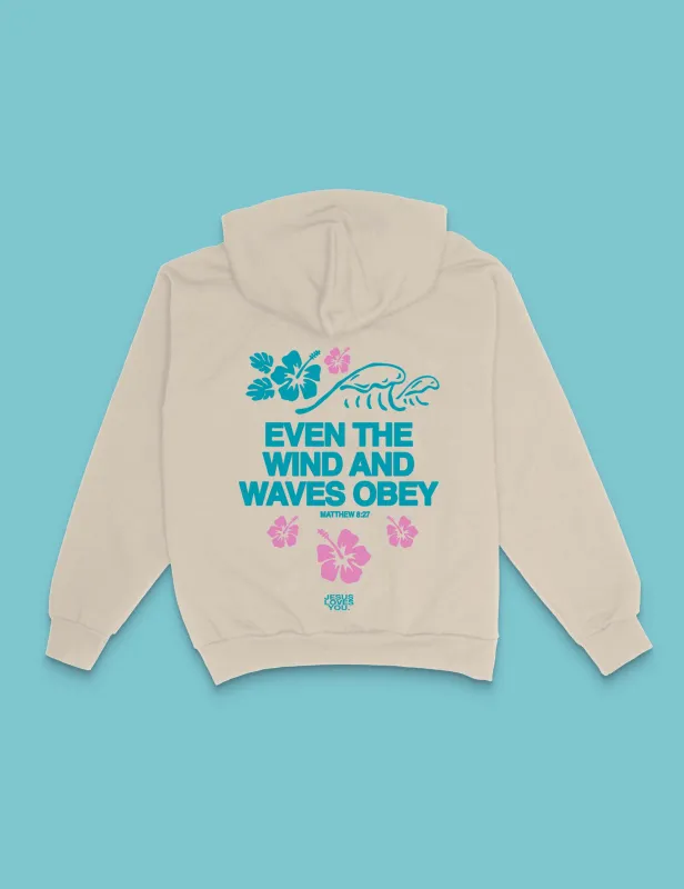 NEW || "Wind & Waves" Hoodie sold by Jesus Loves You