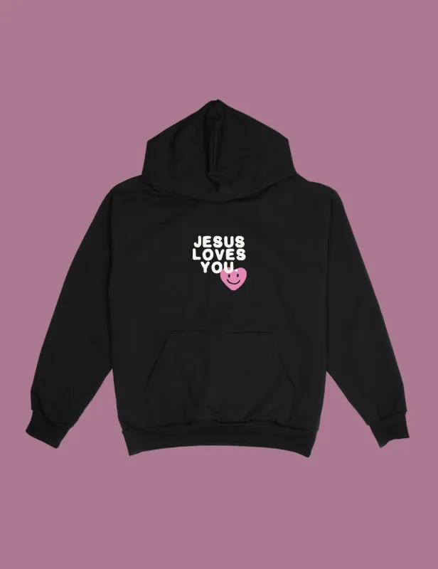 NEW || "Happy Heart" Hoodie sold by Jesus Loves You