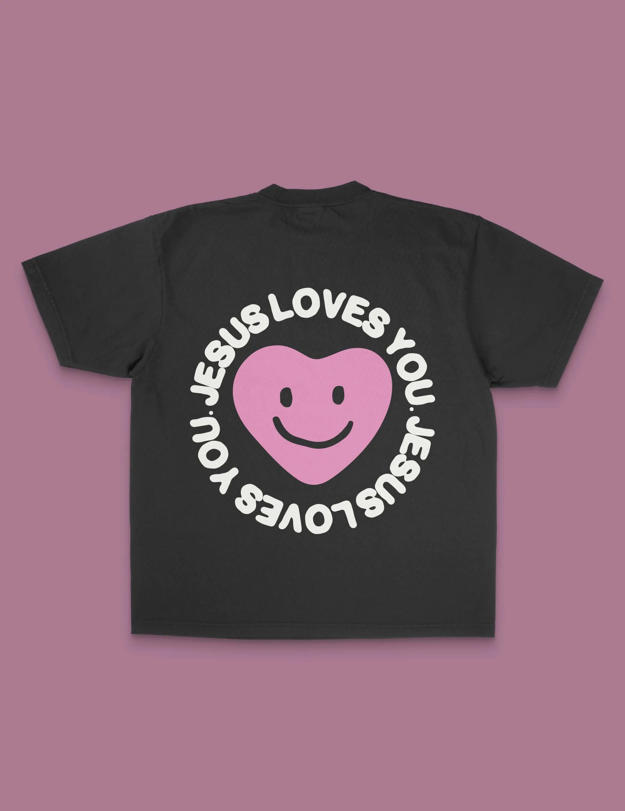NEW || "Happy Heart" Tee sold by Jesus Loves You product image thumbnail 2