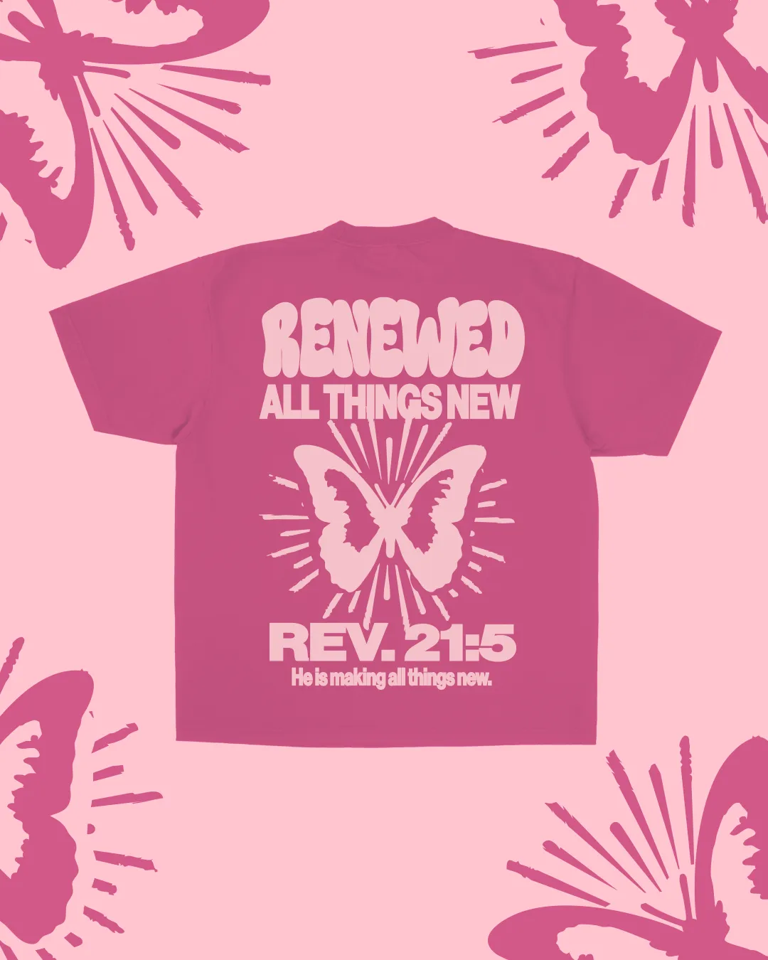 "All Things New" Tee sold by Jesus Loves You