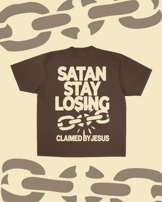 NEW || "Satan Stay Losing" Tee sold by Jesus Loves You