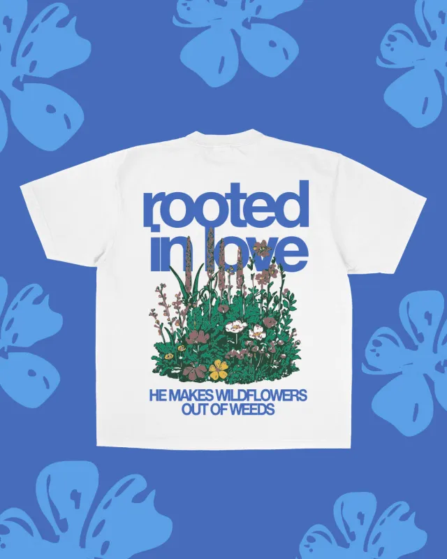 NEW || "Rooted In Love" Tee sold by Jesus Loves You