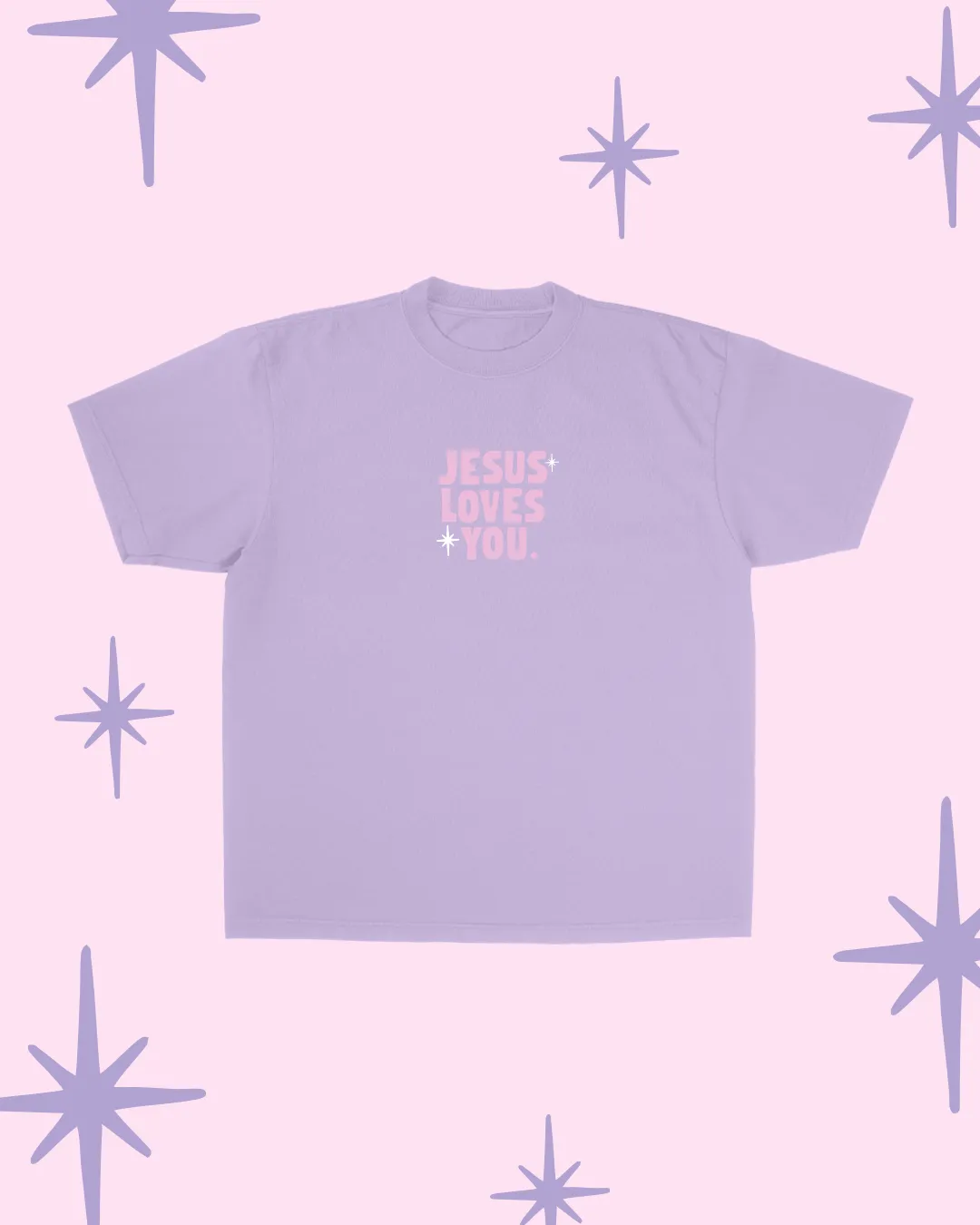 "Heaven and Earth" Tee sold by Jesus Loves You product image thumbnail 2