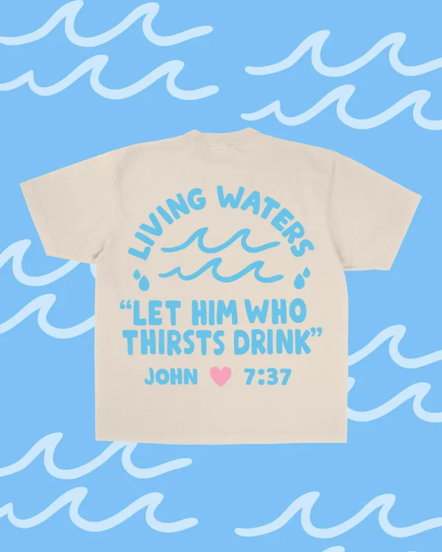 "Living Waters" Tee sold by Jesus Loves You
