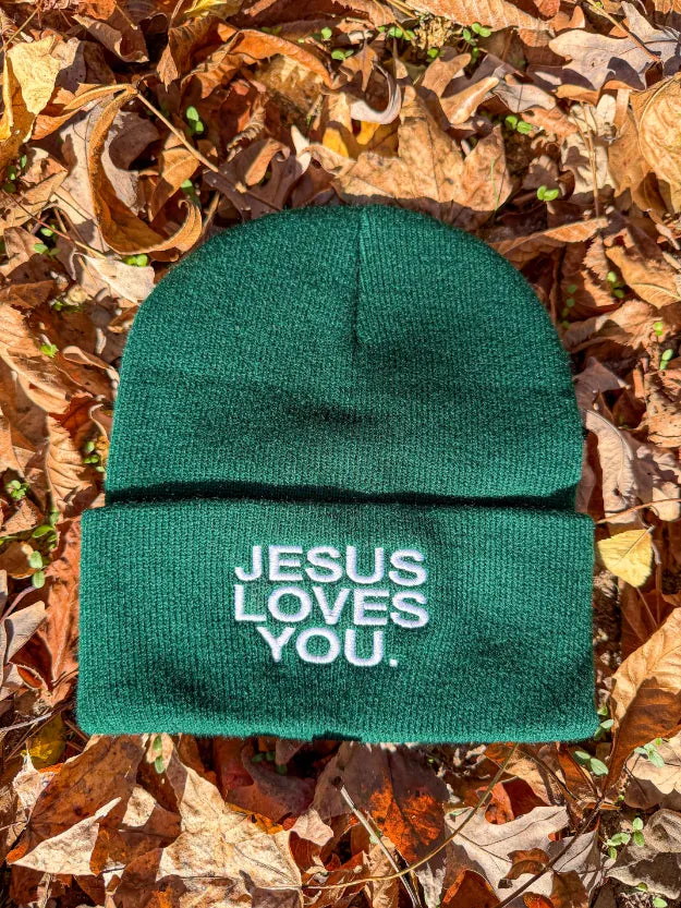 Premium Embroidered Beanies sold by Jesus Loves You product image thumbnail 3
