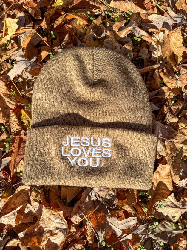Premium Embroidered Beanies sold by Jesus Loves You product image thumbnail 2