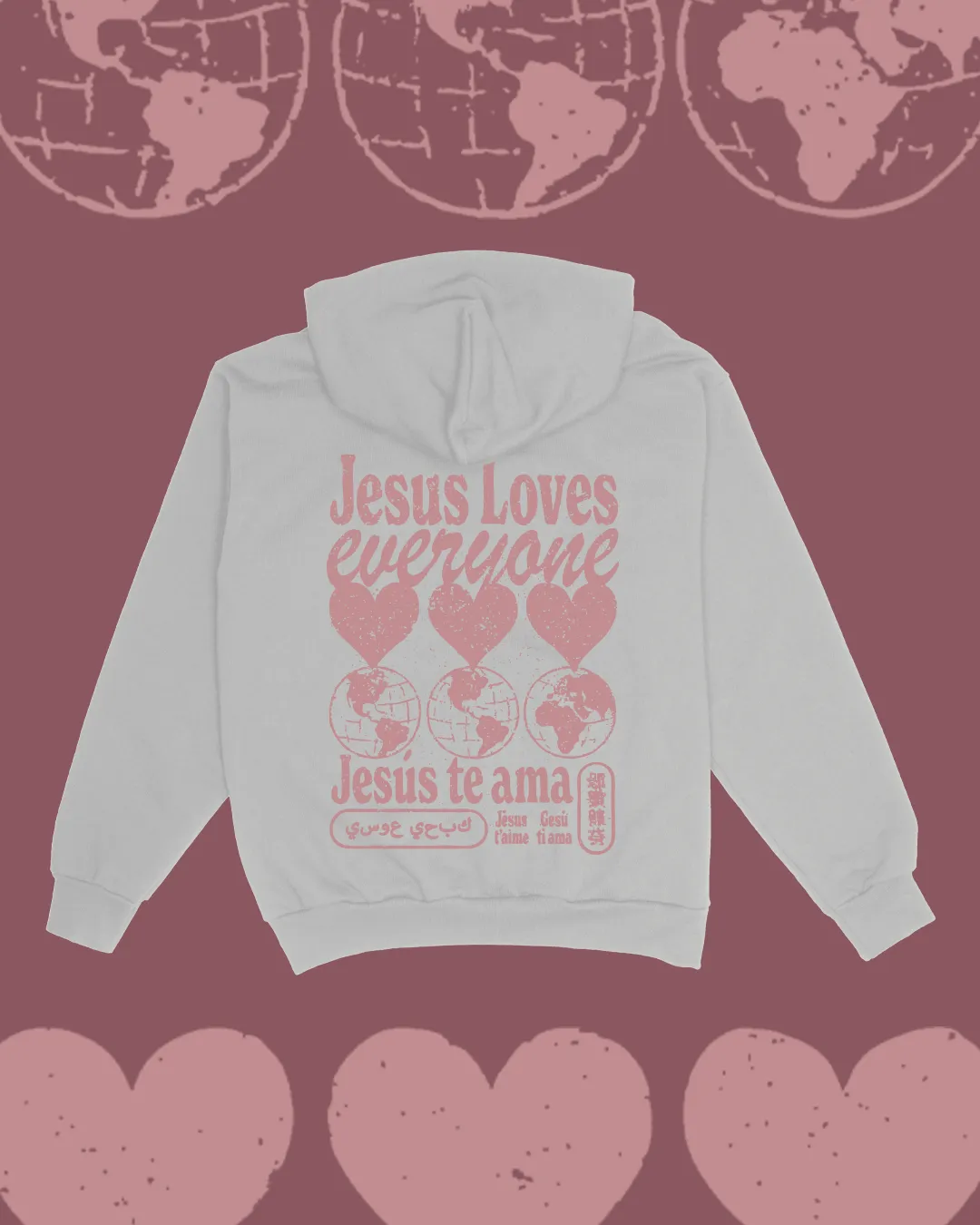 "Jesus Loves Everyone" Hoodie sold by Jesus Loves You