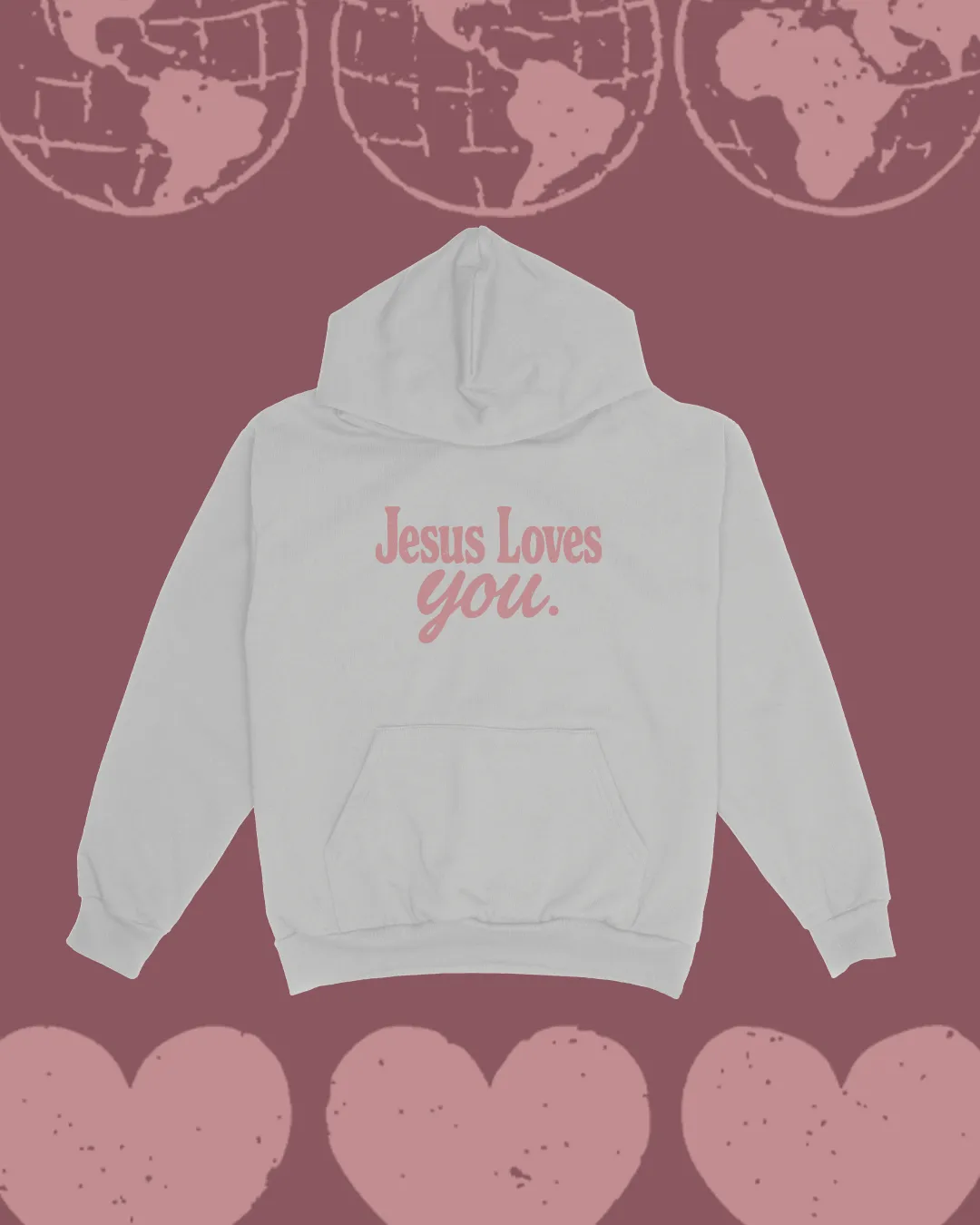 "Jesus Loves Everyone" Hoodie sold by Jesus Loves You product image thumbnail 2