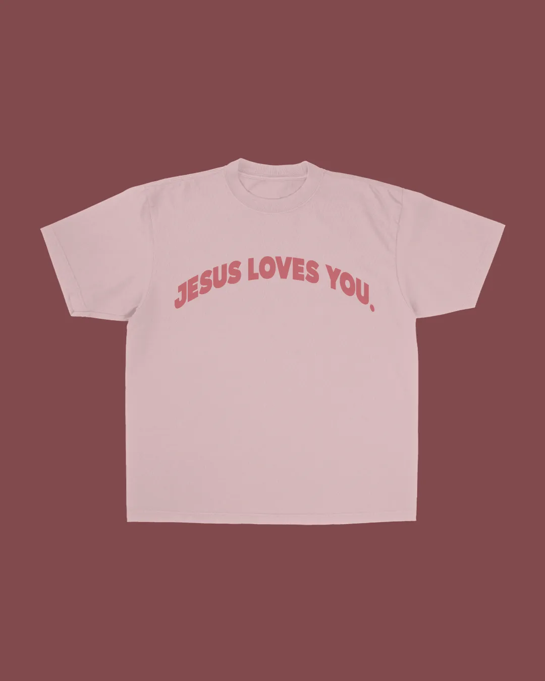 NEW || "A New Heaven & New Earth" Tee || Light Pink sold by Jesus Loves You product image thumbnail 2
