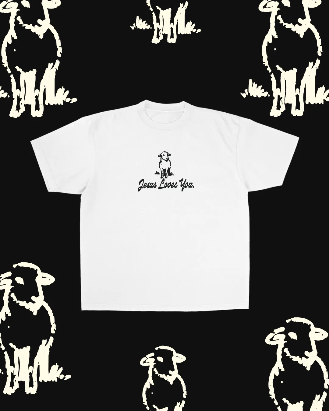 NEW || "The Lost Became Found" Tee || White sold by Jesus Loves You product image thumbnail 2