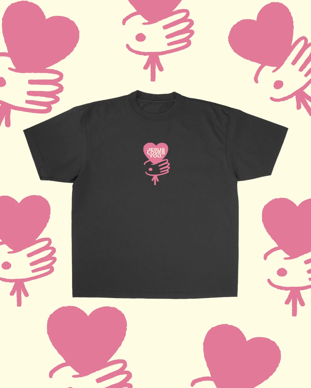 NEW || "His Love Is Relentless" Tee sold by Jesus Loves You product image thumbnail 2