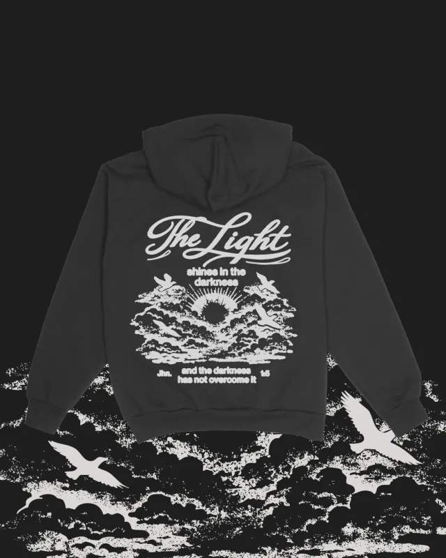 "The Light Shines" Hoodie made by Jesus Loves You