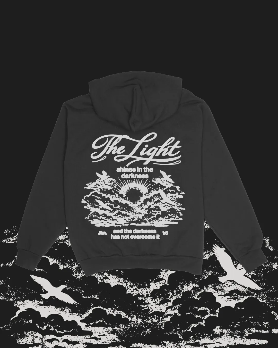 "The Light Shines" Hoodie sold by Jesus Loves You