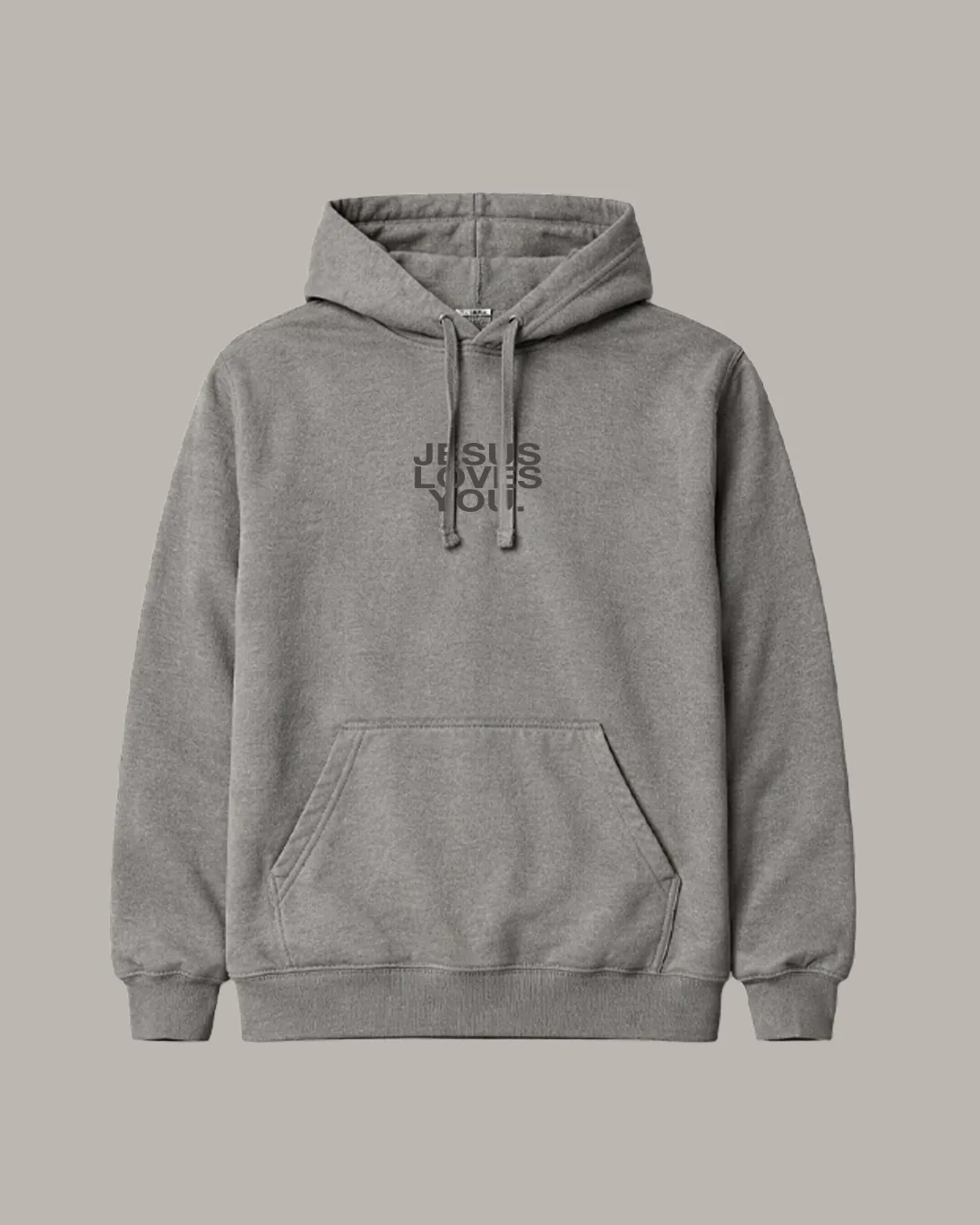Comfort Colors Logo Hoodie || Stone {Pre-Order} sold by Jesus Loves You