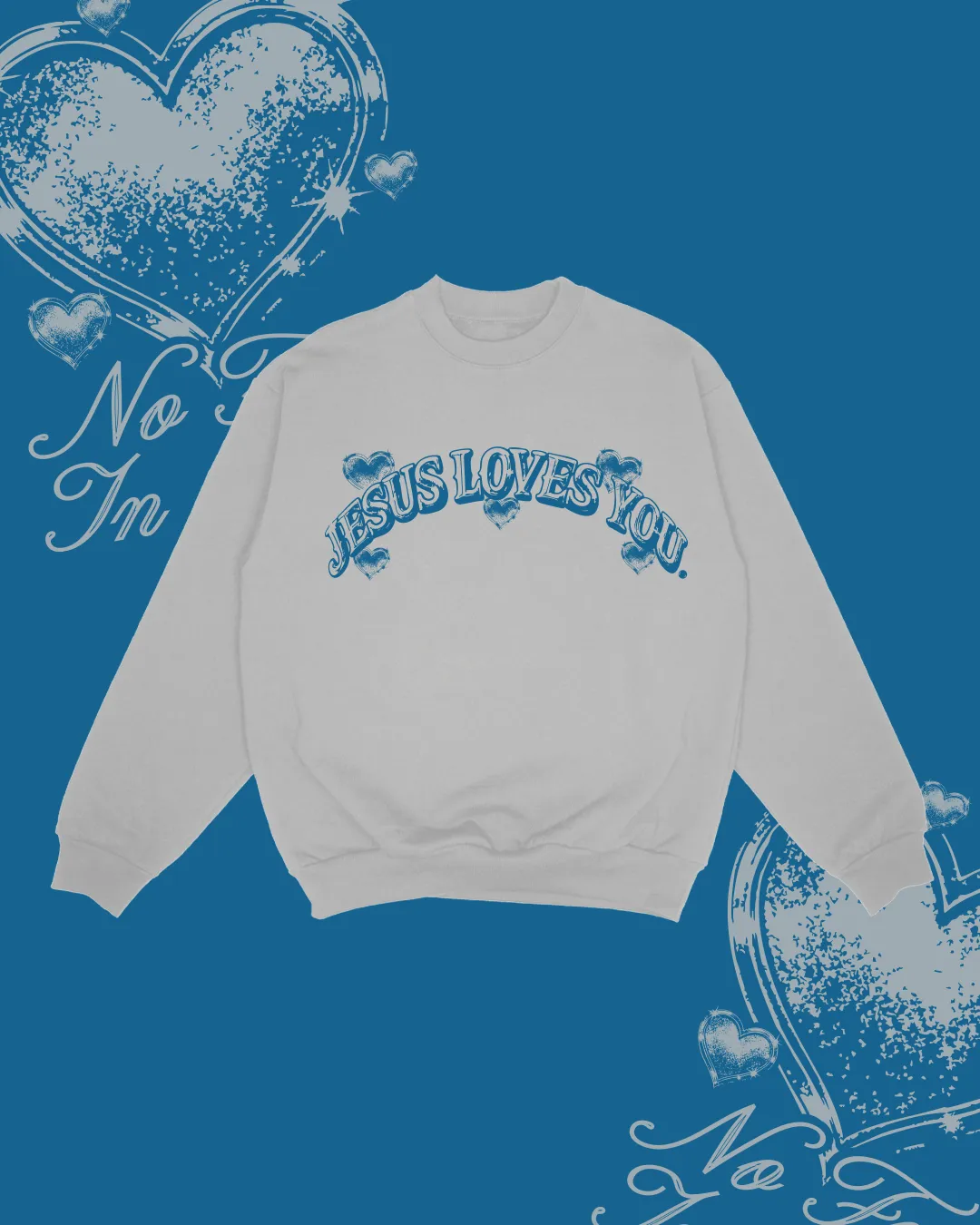 NEW || "No Fear In Love" Crewneck sold by Jesus Loves You product image thumbnail 2