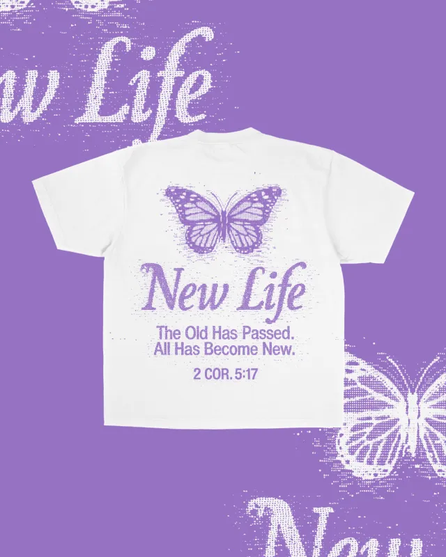 "New Life" Tee made by Jesus Loves You