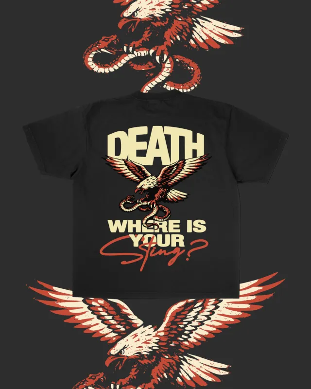 NEW || "Death, Where Is Your Sting" Tee made by Jesus Loves You