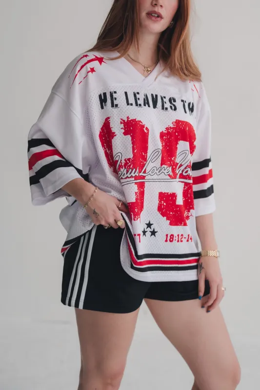 LUX || "Leaves The 99" Jersey made by Jesus Loves You