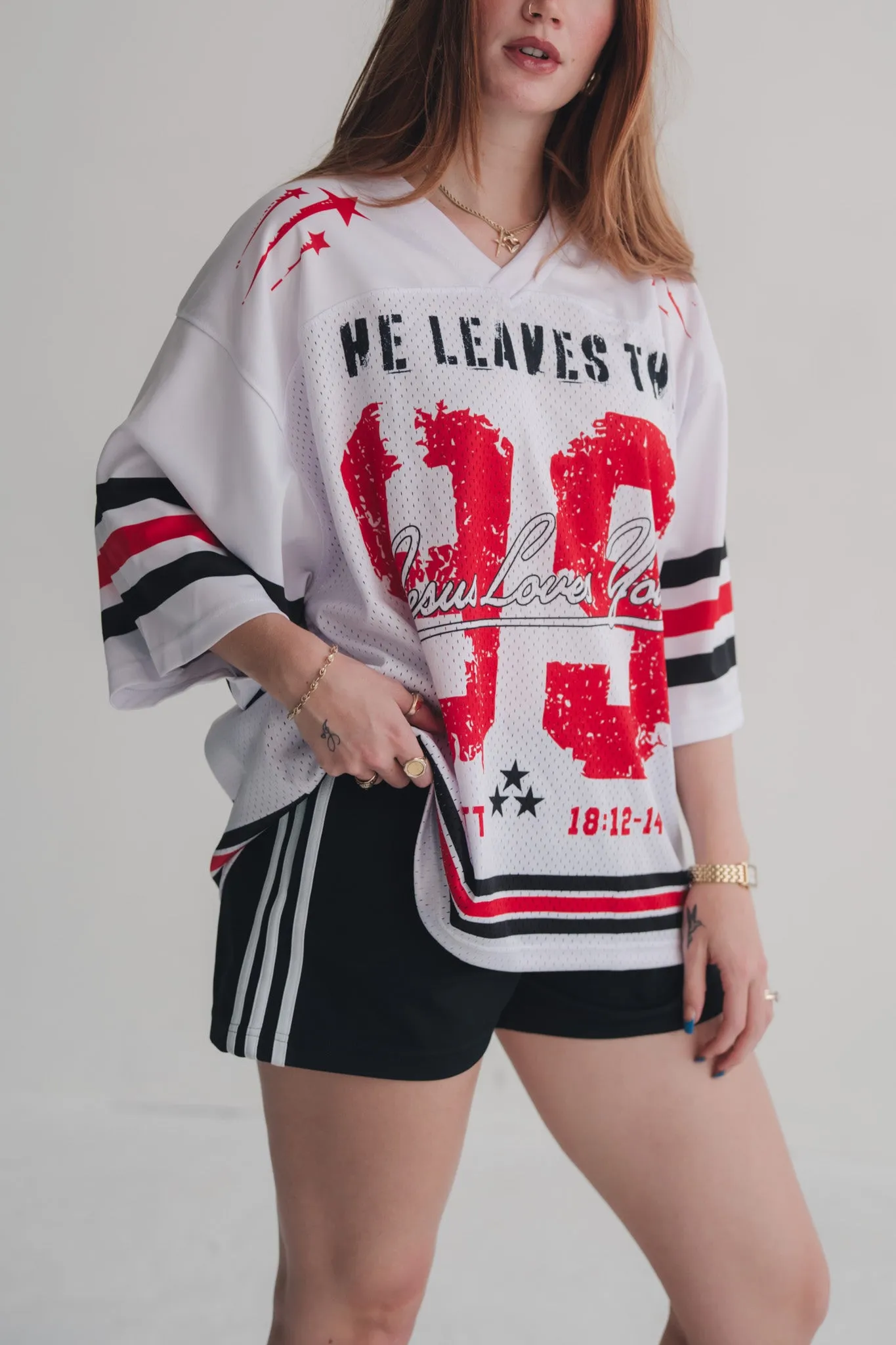 LUX || "Leaves The 99" Jersey sold by Jesus Loves You