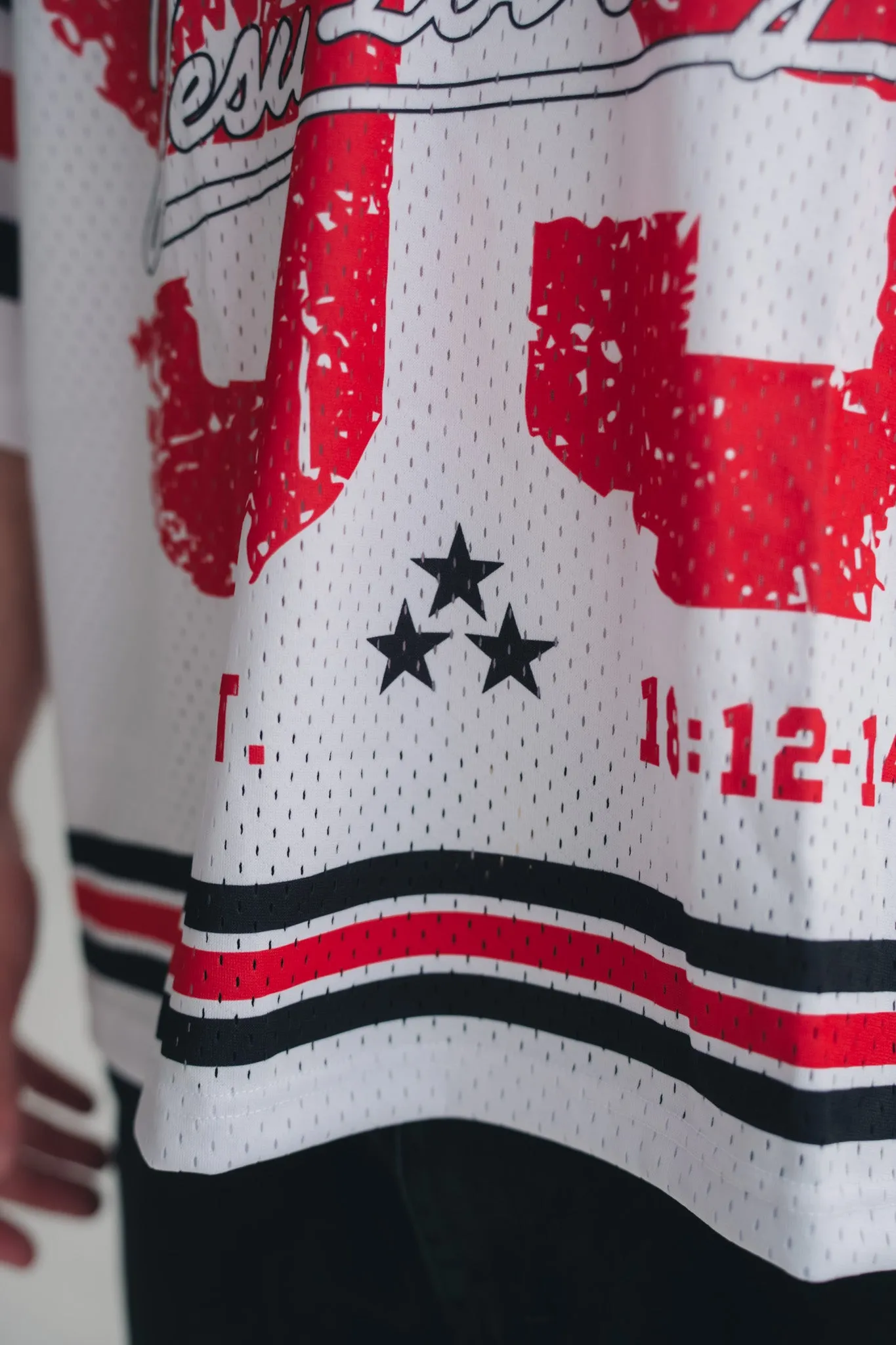 LUX || "Leaves The 99" Jersey sold by Jesus Loves You product image thumbnail 3