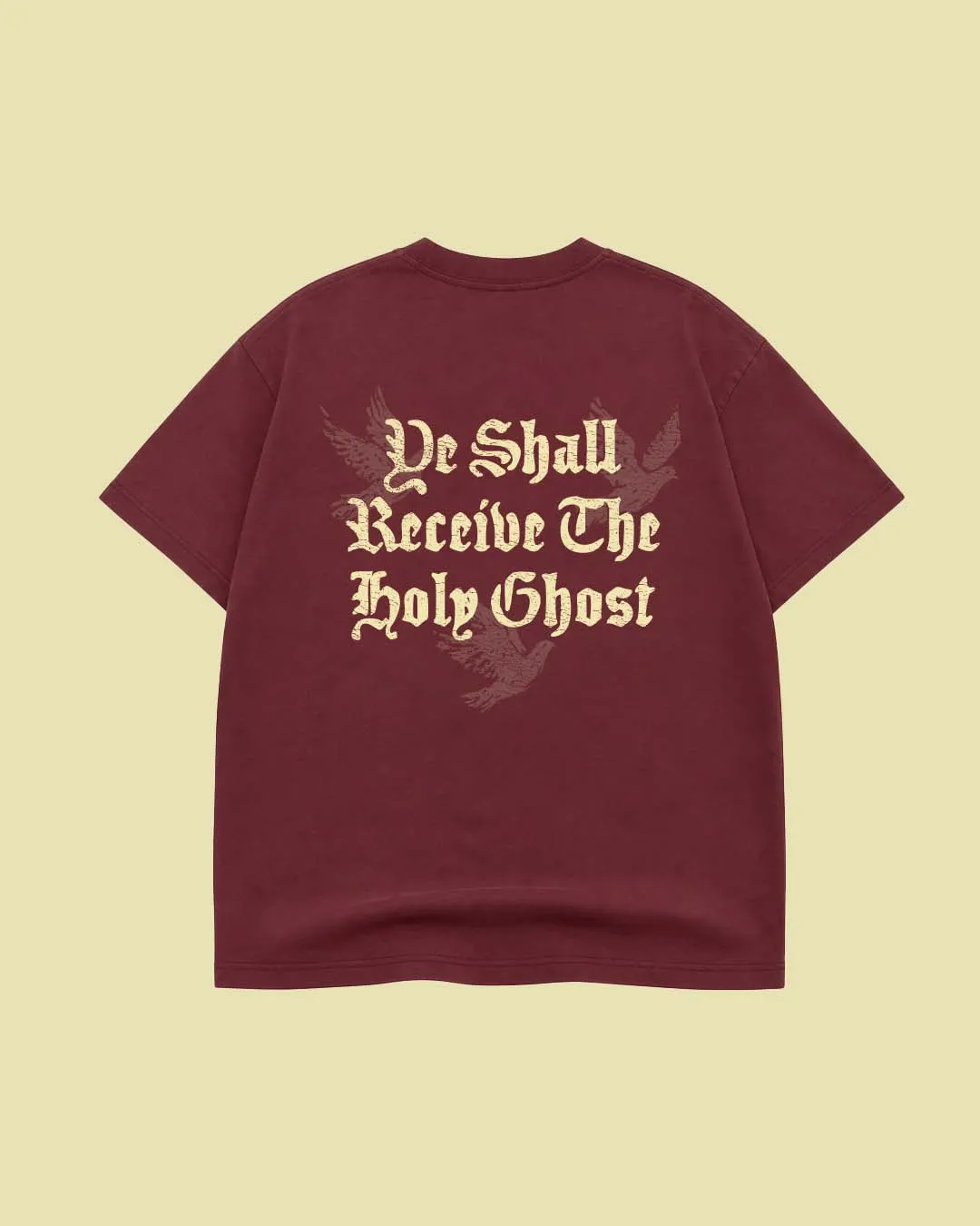 LMTD || "Holy Ghost" 9.5 Oz. Max Heavyweight Tee sold by Jesus Loves You product image thumbnail 3