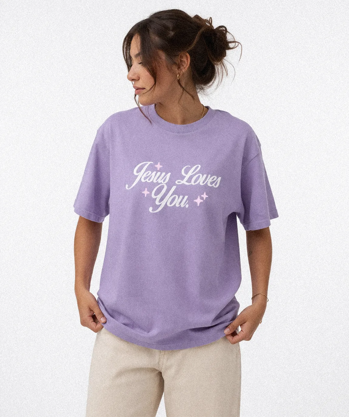 "In Case You Were Wondering" Tee sold by Jesus Loves You product image thumbnail 3