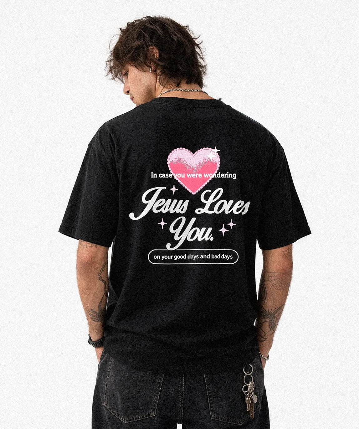 "In Case You Were Wondering" Tee sold by Jesus Loves You product image thumbnail 2