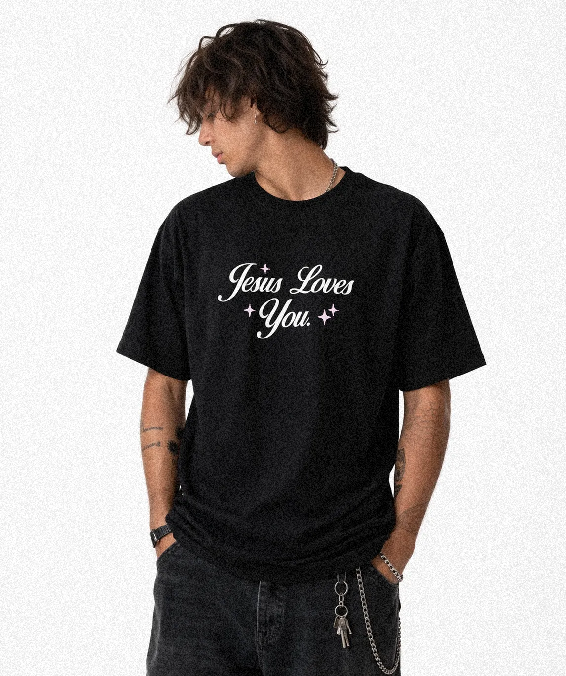 "In Case You Were Wondering" Tee sold by Jesus Loves You product image thumbnail 4