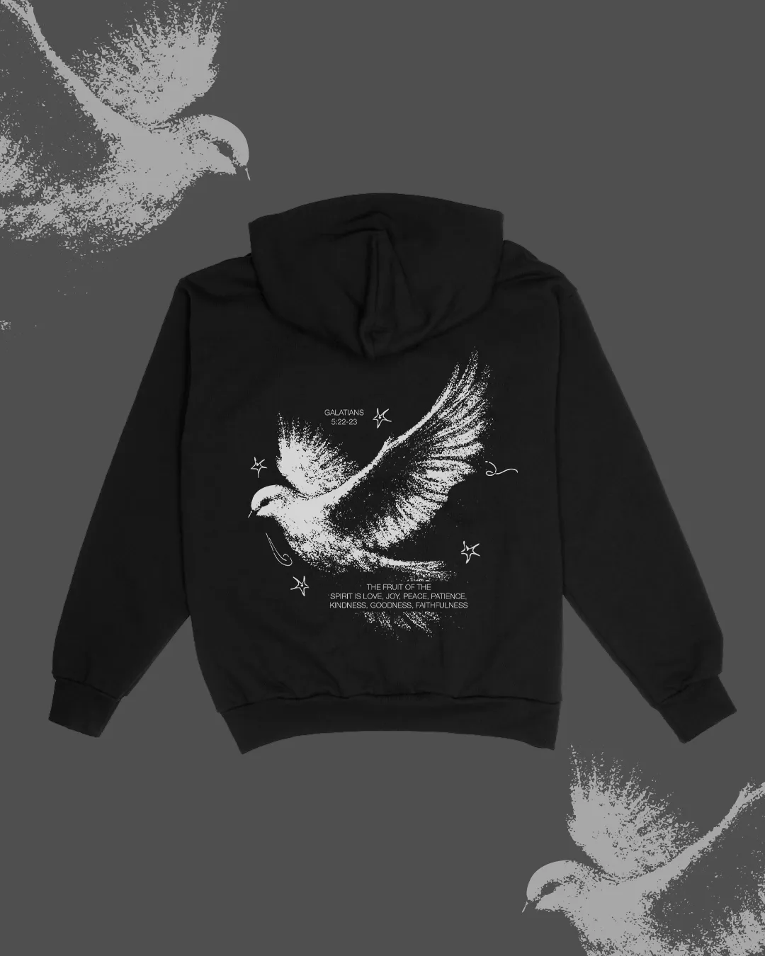 NEW || "Love, Joy, And Peace" Hoodie sold by Jesus Loves You product image thumbnail 3
