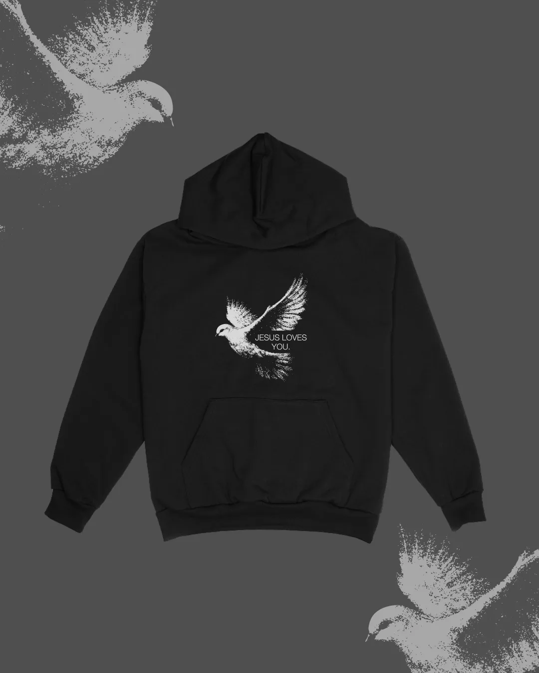NEW || "Love, Joy, And Peace" Hoodie sold by Jesus Loves You product image thumbnail 4