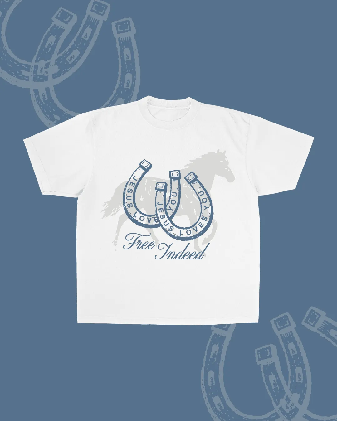 "Free Indeed" Tee sold by Jesus Loves You product image thumbnail 4