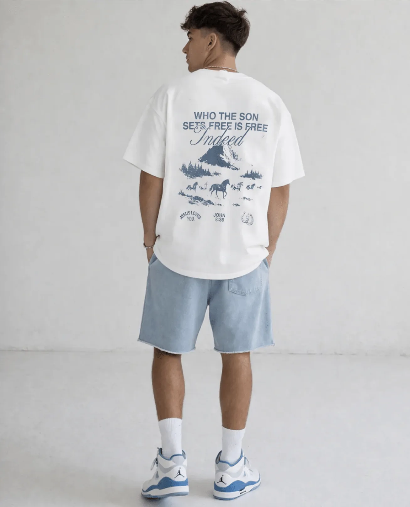 "Free Indeed" Tee sold by Jesus Loves You product image thumbnail 2