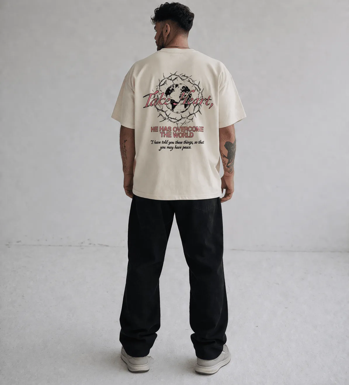 "Take Heart" Tee sold by Jesus Loves You product image thumbnail 2