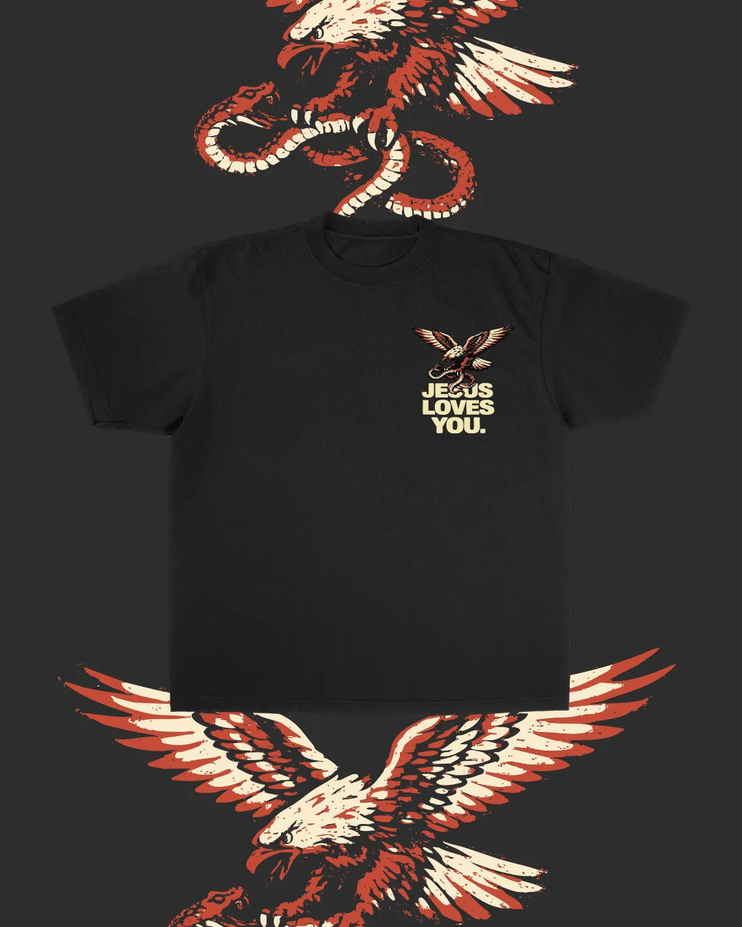 "Death, Where Is Your Sting" Tee sold by Jesus Loves You product image thumbnail 4