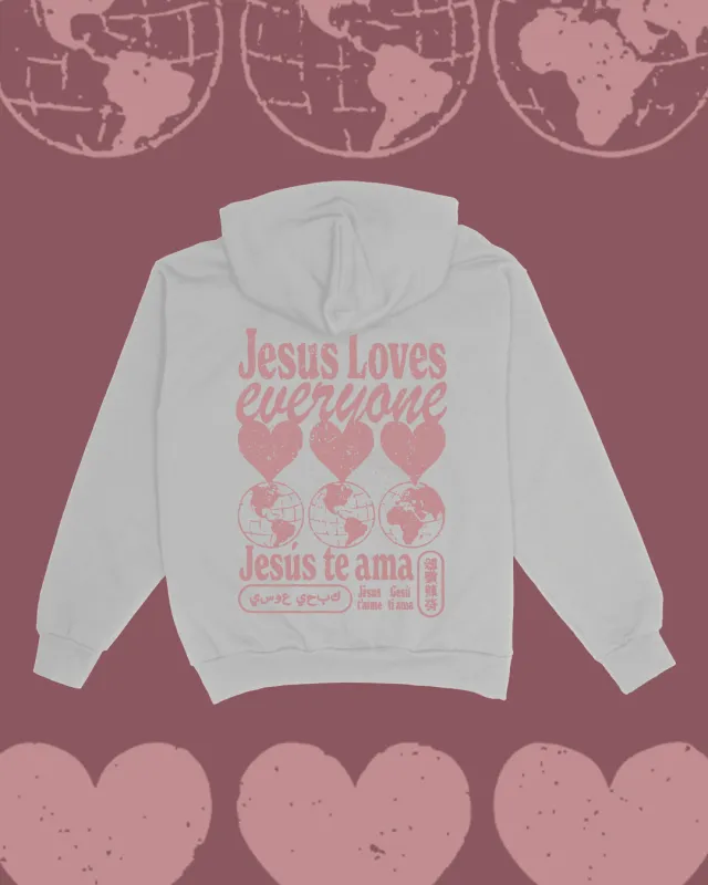 "Jesus Loves Everyone" Hoodie made by Jesus Loves You
