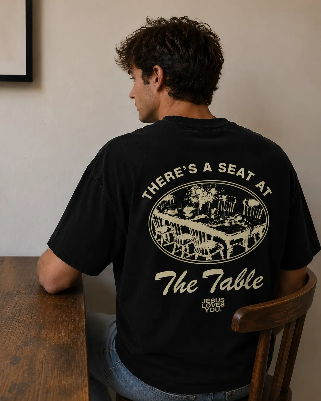 NEW || "There's A Seat At The Table" Tee sold by Jesus Loves You product image thumbnail 3