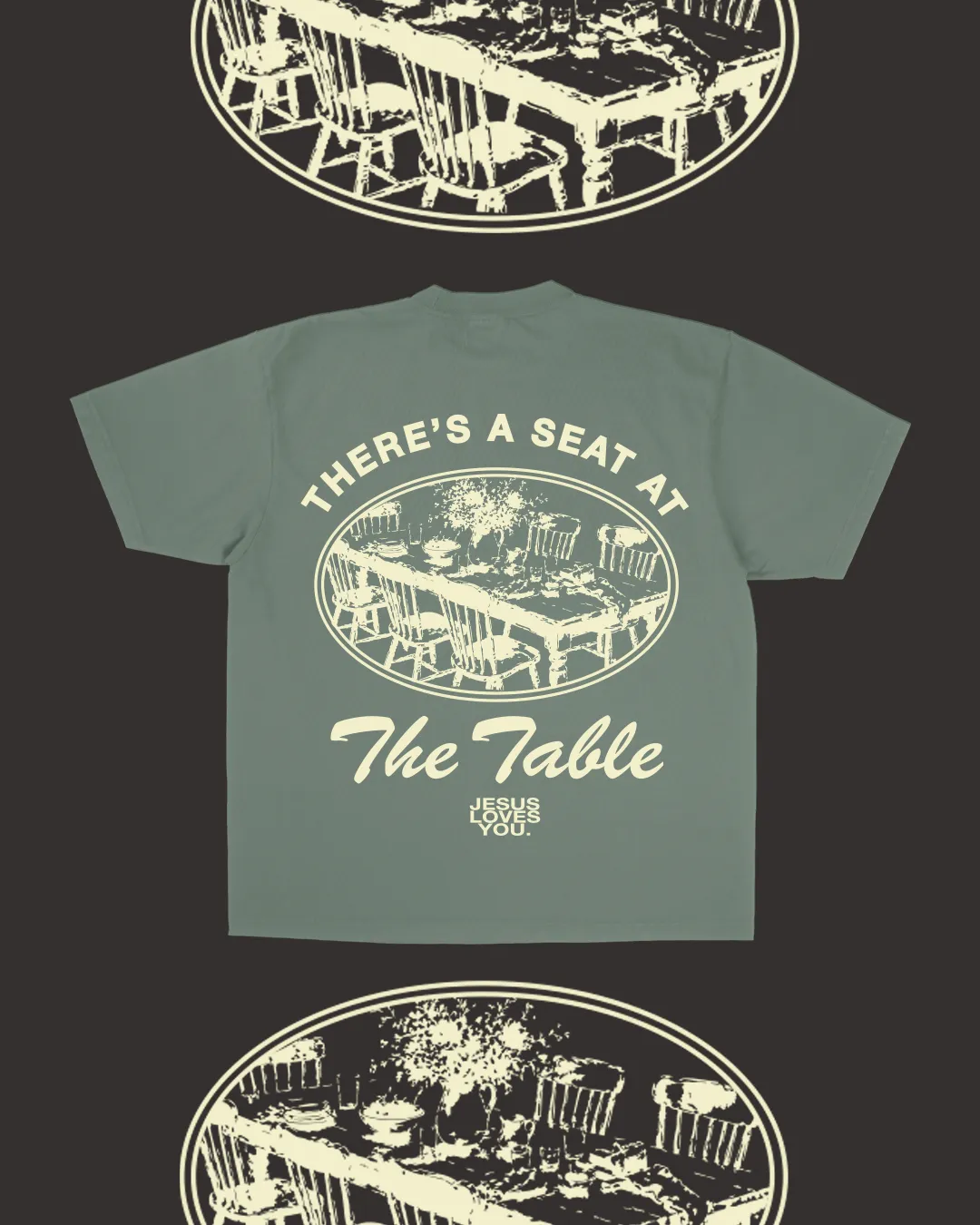 NEW || "There's A Seat At The Table" Tee sold by Jesus Loves You product image thumbnail 5
