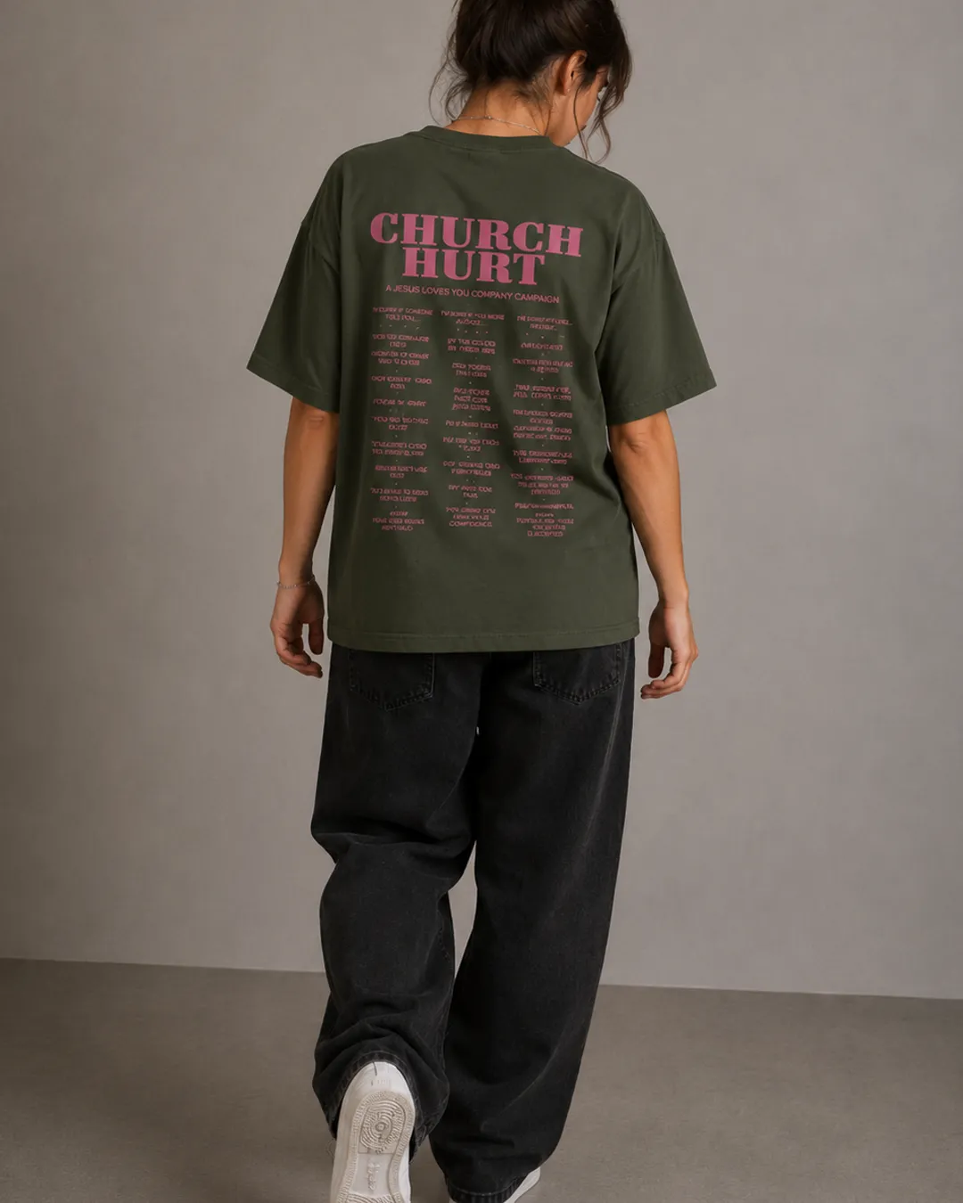 "Church Hurt Collection" || Statement Tee sold by Jesus Loves You product image thumbnail 3