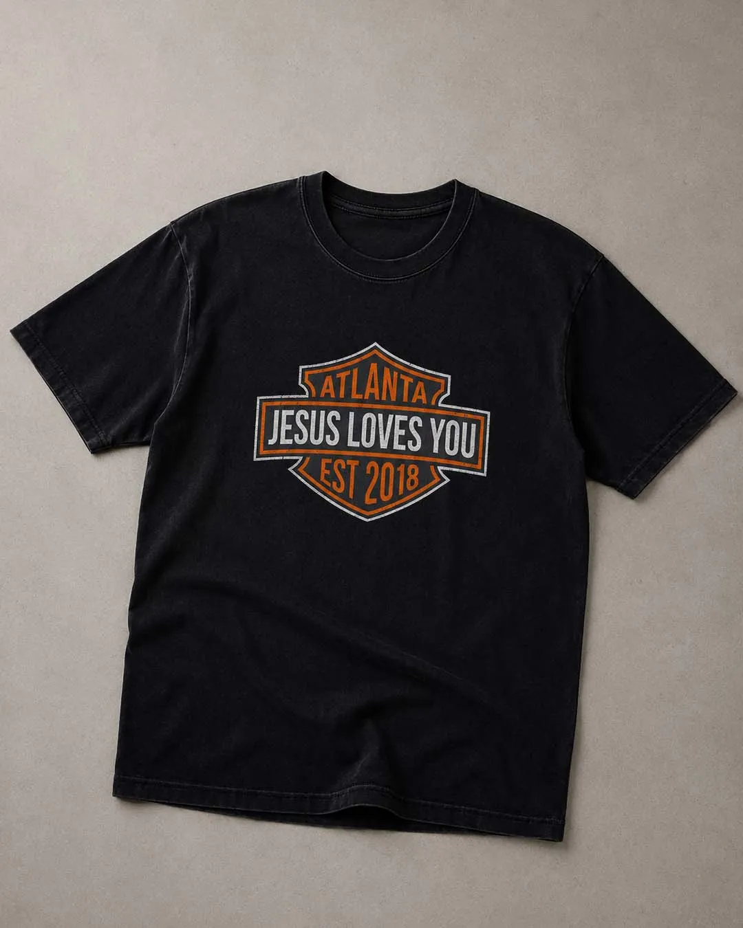 "The Harley" Tee - Only Medium Left! sold by Jesus Loves You product image thumbnail 3