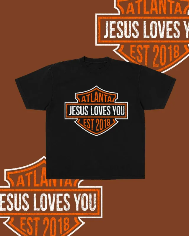 "The Harley" Tee made by Jesus Loves You