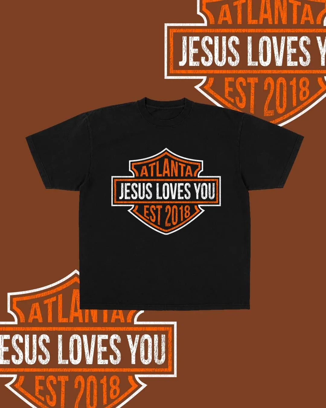 "The Harley" Tee - Only Medium Left! sold by Jesus Loves You