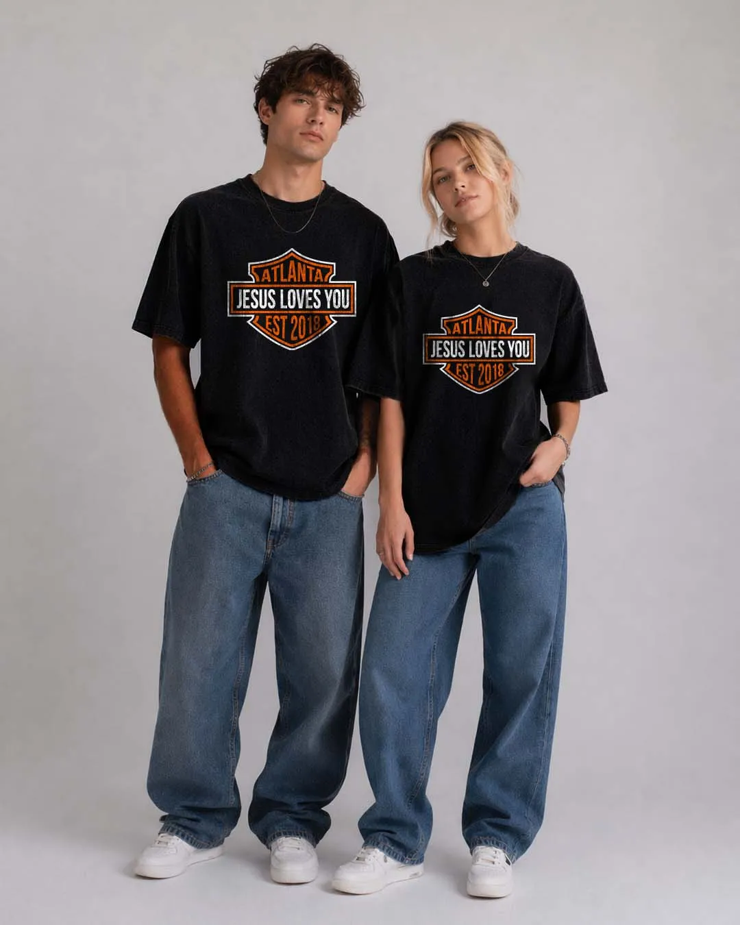 "The Harley" Tee - Only Medium Left! sold by Jesus Loves You product image thumbnail 2
