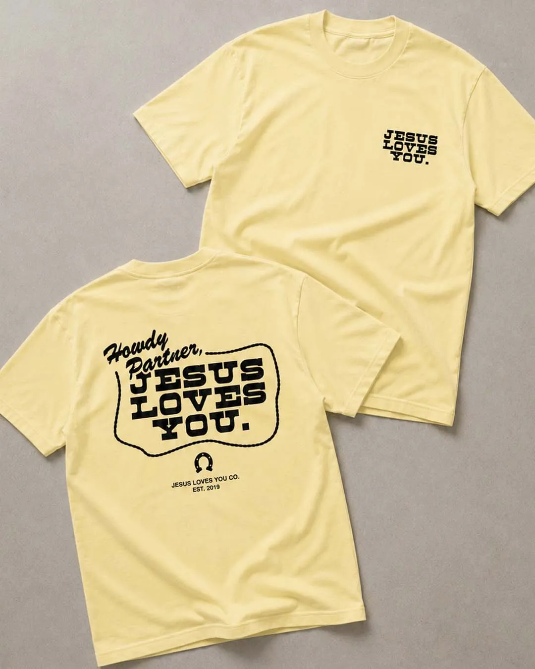 "The Cowboy" Tee - Only Large Left! sold by Jesus Loves You product image thumbnail 3
