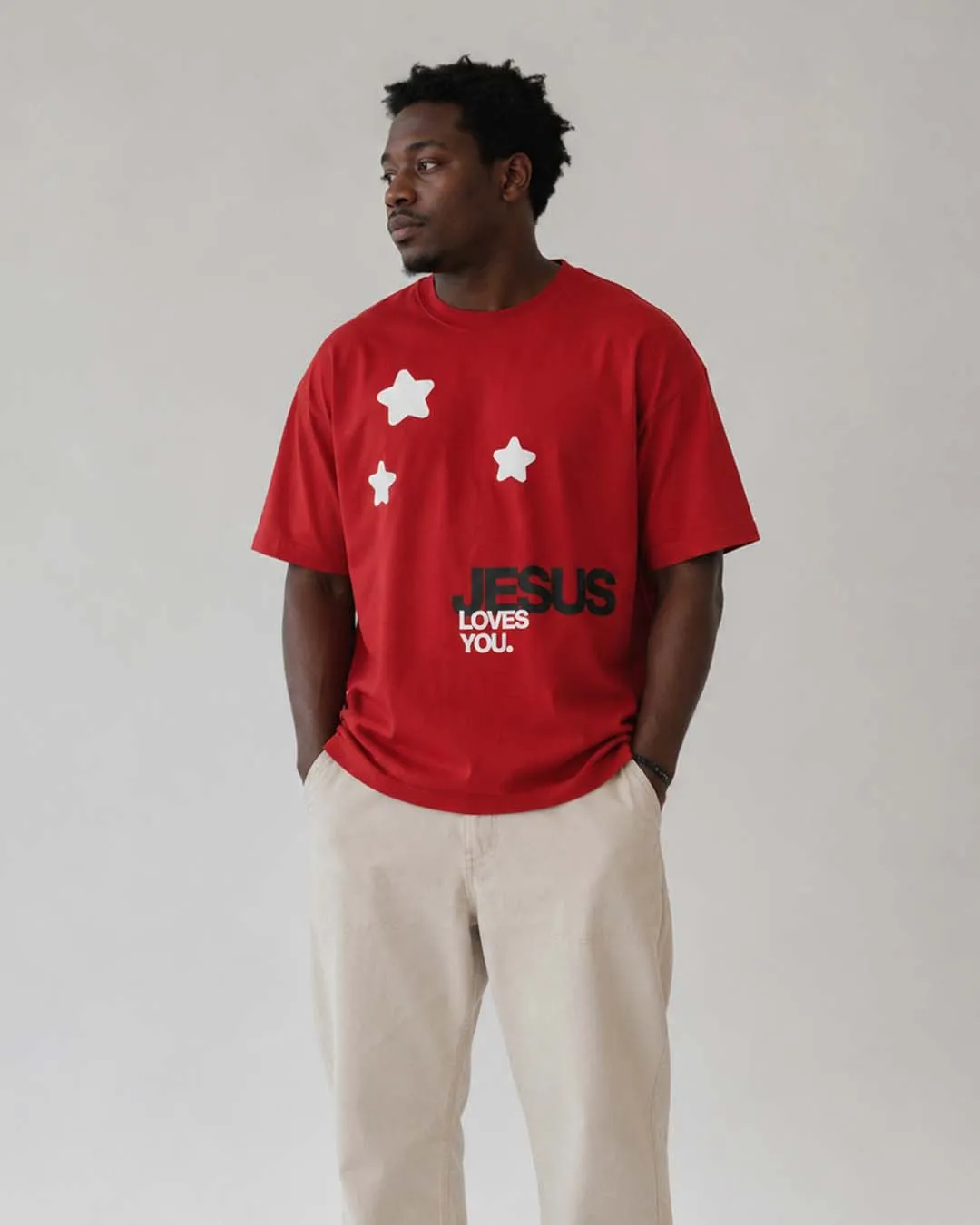 "Puff Stars" Tee sold by Jesus Loves You product image thumbnail 4