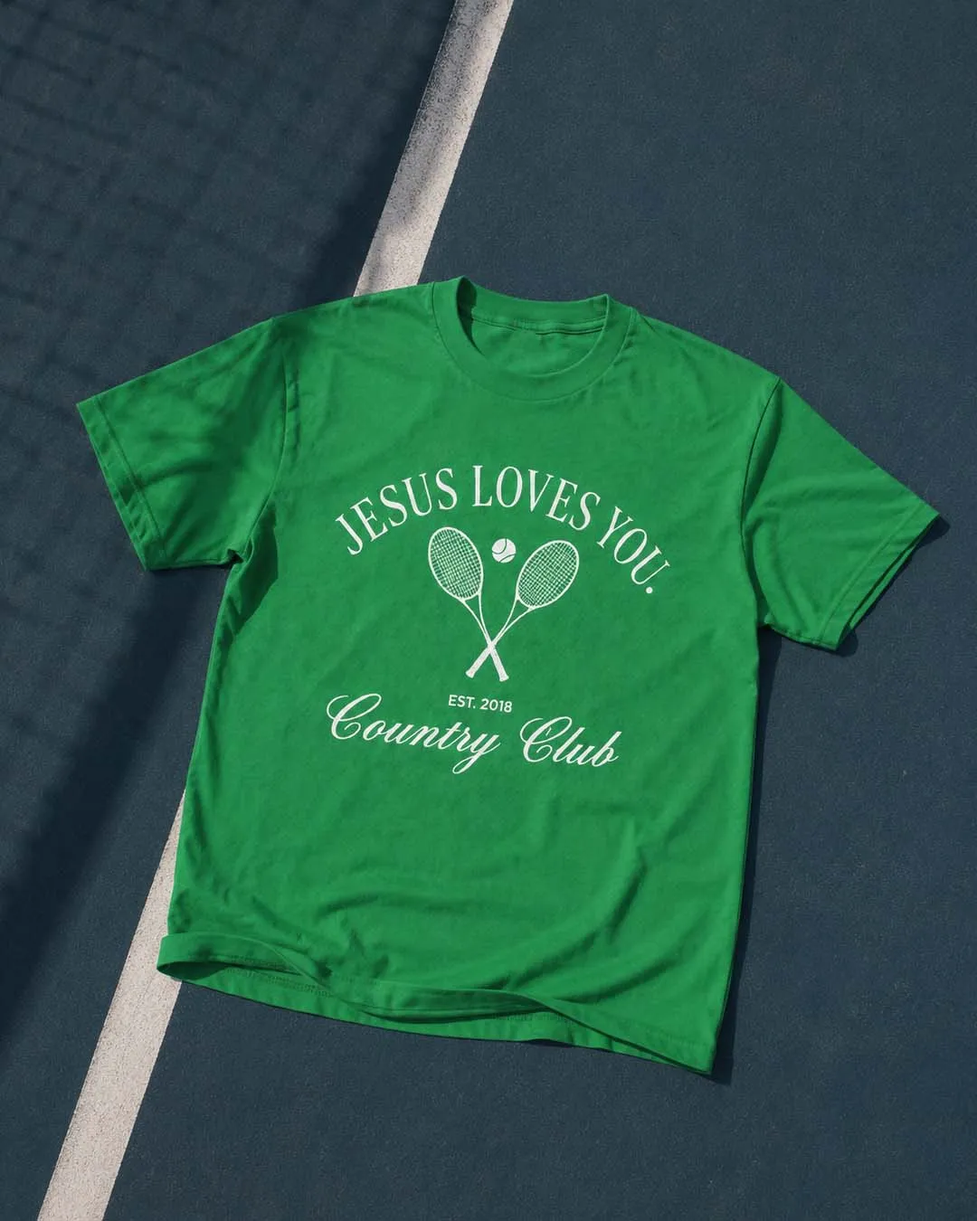 "Country Club" Tee - Only Medium + Large Left! sold by Jesus Loves You product image thumbnail 2