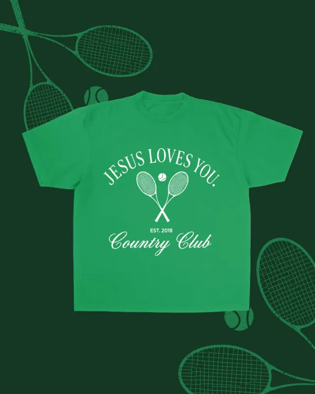 "Country Club" Tee made by Jesus Loves You