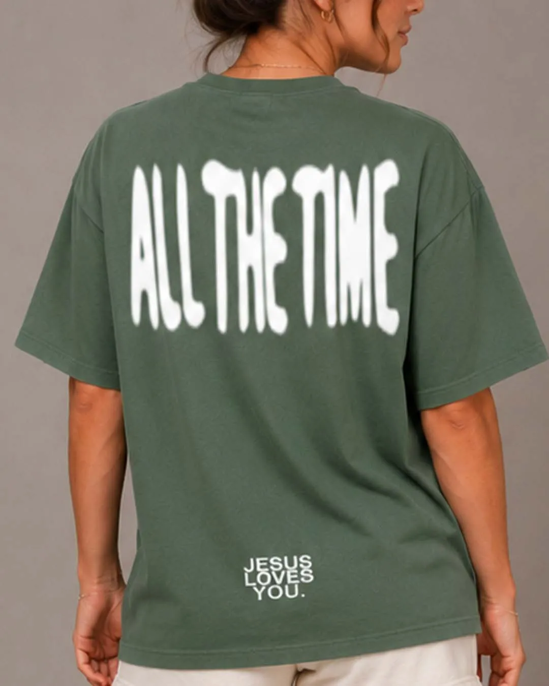 LMTD || "God Is Good" 9 Oz. Max Heavyweight Tee sold by Jesus Loves You product image thumbnail 5
