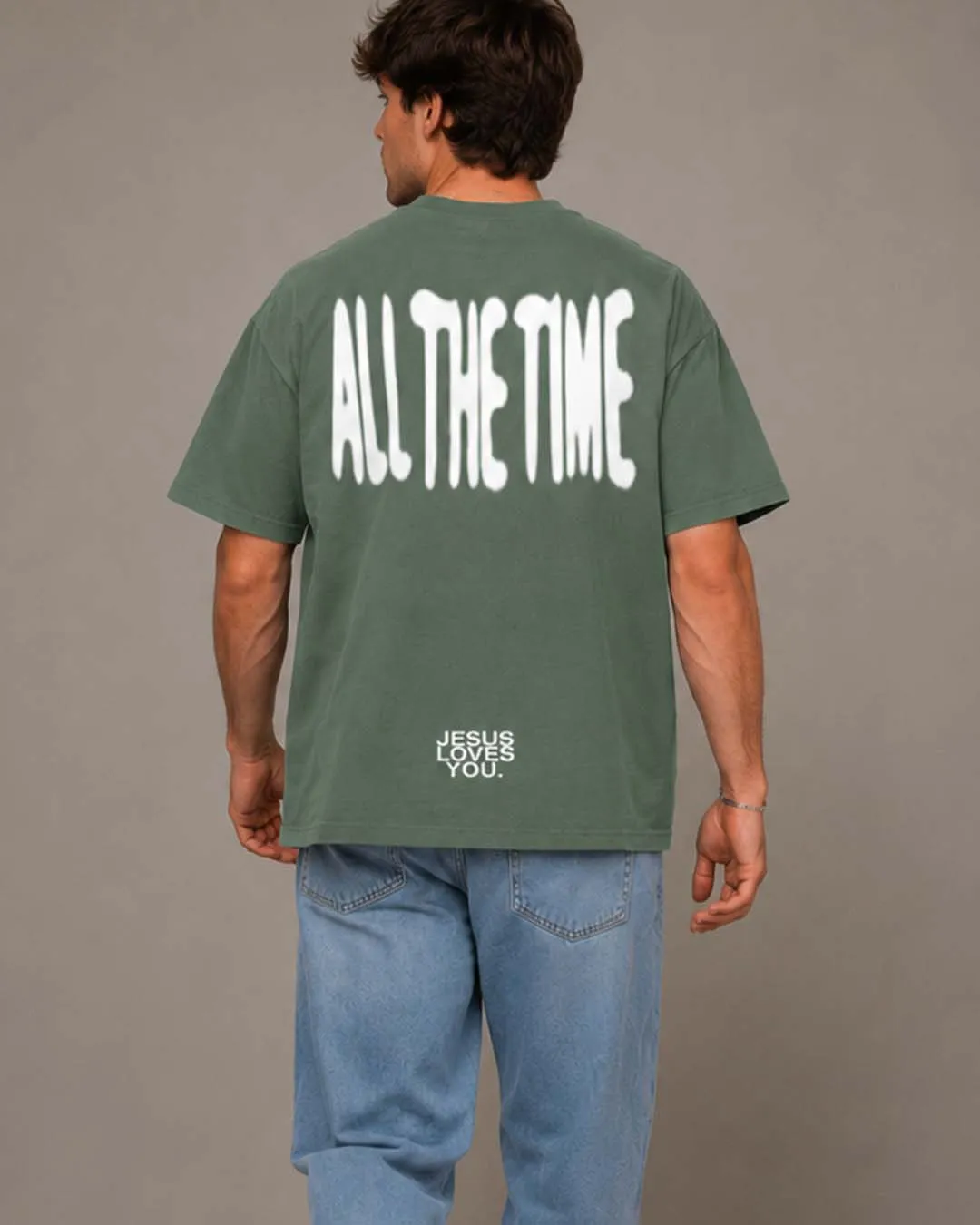 LMTD || "God Is Good" 9 Oz. Max Heavyweight Tee sold by Jesus Loves You product image thumbnail 3